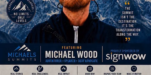 A journey of resilience to Mount Everest by Michael Wood.