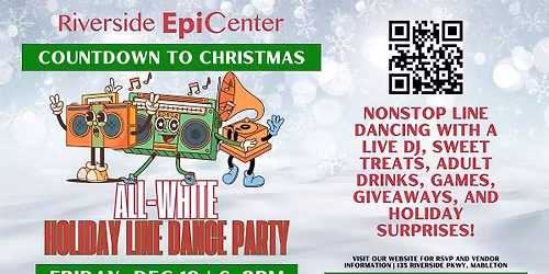 Countdown to Christmas: All White Winter Wonderland Line Dance Party