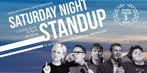 Saturday Night Standup 18e April