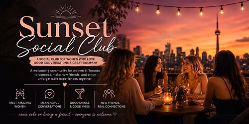 Sunset Social Club: Cocktails & Connections