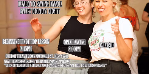 Hepkats - SWINGIN\u2019 Monday Nights - Learn to Swing Dance - Swingdependance Edition
