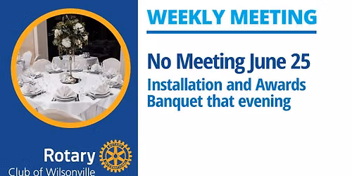 No Meeting June 25
