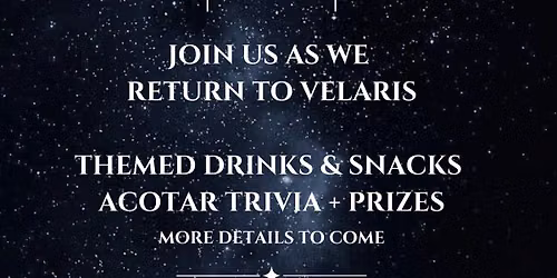 ACOTAR 6: Midnight Release Party