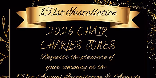 151st Installation & Business Awards Dinner