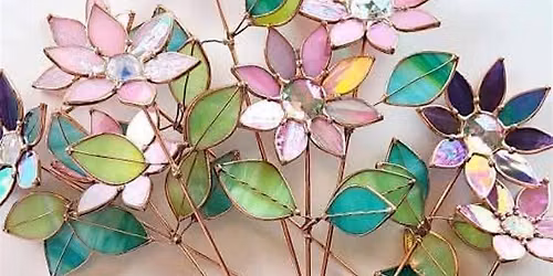 Stained Glass Workshop: 3D Flower Stake
