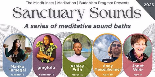 Sanctuary Sounds: A series of meditative sound baths