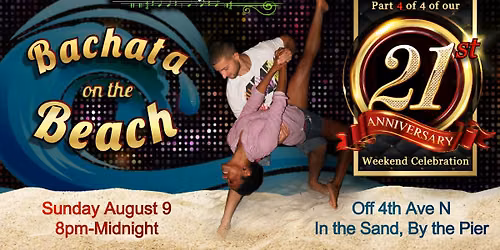 DSJ's 21st Anniversary Part 4 of 4: Bachata on the Beach!