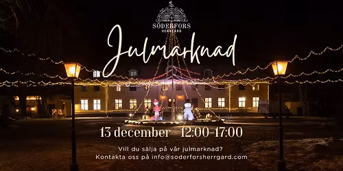 Julmarknad 13 december