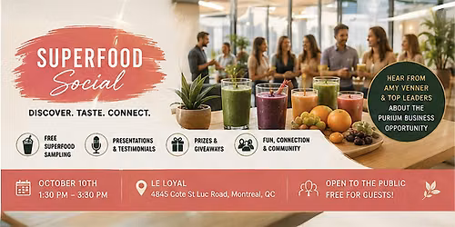 10.10 Superfood Social | Montreal