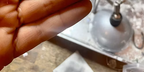 Recycled Silver Jewelry - Stud Earrings & Ring