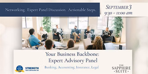 Trusted Business Advisors Panel (Banking, Accountant, Insurance & Legal)