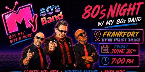 80's Night w\/ My 80's Band