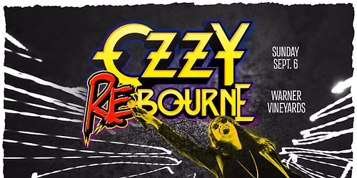 Ozzy Rebourne - Ozzy Osbourne Tribute at Warner Vineyards