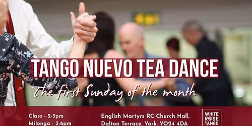 White Rose Tango *NOVEMBER* tea dance