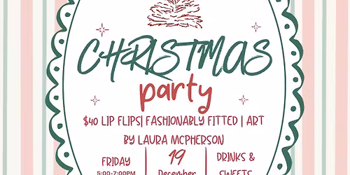 AFTERGLOW AESTHETICS CHRISTMAS PARTY