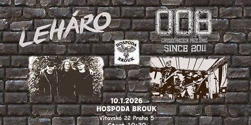 Koncert kapel LeH\u00e1ro a 008 v Hospod\u011b Brouk
