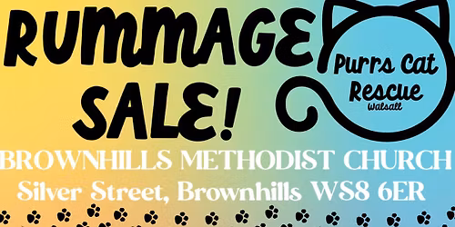 Purrs Rummage Sale 