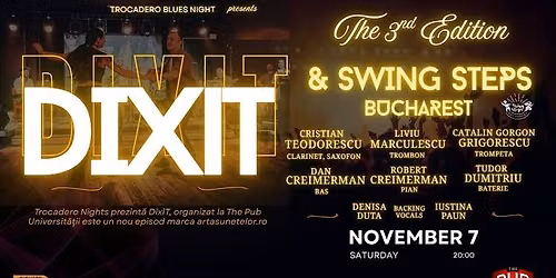 DixiT & Swing Steps Bucharest @ Trocadero Blues Nights