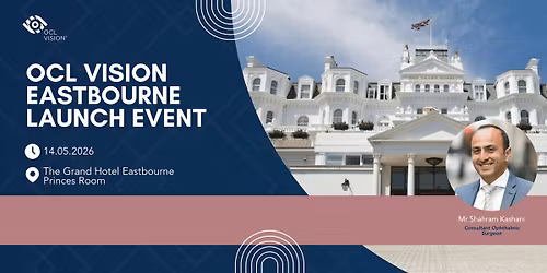 OCL Vision Eastbourne Launch Event