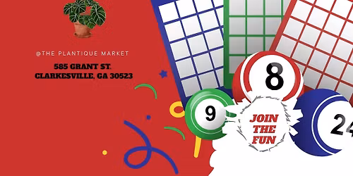 Plant Bingo in Clarkesville!