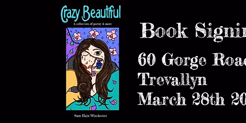 Crazy Beautiful Book Signing at The Alternative Market Launceston