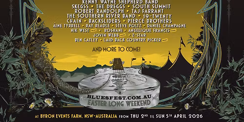 Byron Bay Bluesfest NSW Australia