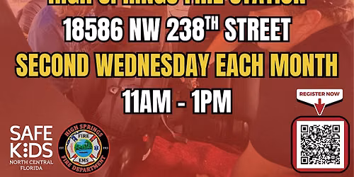 High Springs - Station 29 Car Seat Check Up Appt - Sept 9, 2026