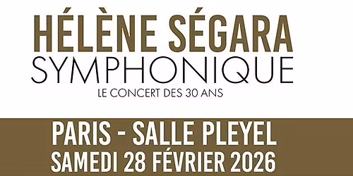 HELENE SEGARA - SYMPHONIQUE