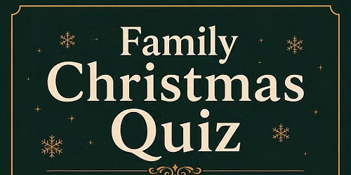 Family Christmas Quiz