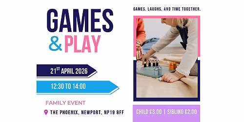 Games and Play at The Phoenix HQ