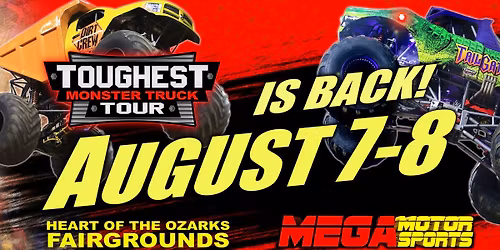 \ud83d\udd25 Mega Motorsports Toughest Monster Truck Tour - West Plains, MO