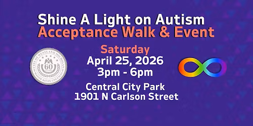 Shine A Light on Autism Acceptance Walk & Event