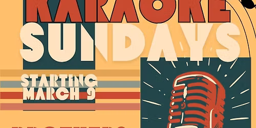 Karaoke Sunday Hosted by Kenny Anderson