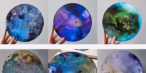 Planety - warsztaty malarstwa intuicyjnego