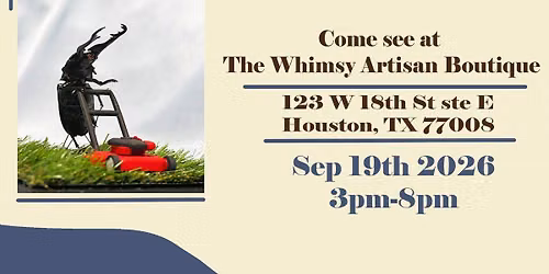 Bugs Wanted: An Insect Career Fair | Featuring Original Insect Dioramas by Elizabeth Claws