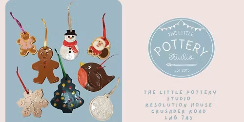 Christmas Decorations - Handbuilding Class