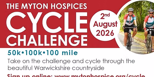 The Myton Hospices - Cycle Challenge 2026