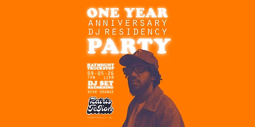 Zairis T\u00e9Jion 1 YEAR ANNIVERSARY DJ RESIDENCY PARTY