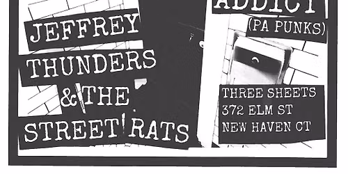 Sunday Punk Matinee Featuring: MEGABONER, LOAF, PROBLEM ADDICT, JEFFREY THUNDERS & THE STREET RATS