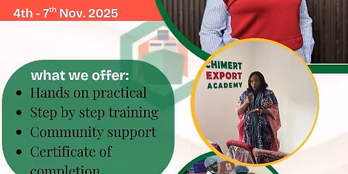 PHYSICAL TRAINING ON EXPORT AND FOOD PROCESSING 