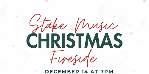 Christmas Music Fireside