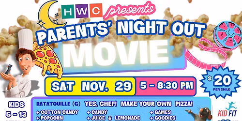 Post-Black Friday Parents' Night Out!