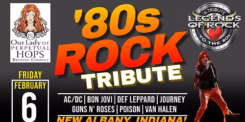 Legends of Rock | O.L.P.H. Brewing | '80s Rock Tribute | New Albany, Indiana!