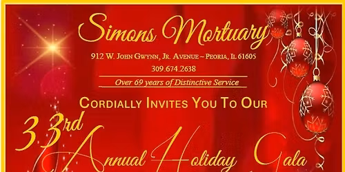 Simons Mortuary 33rd Annual Holiday Gala