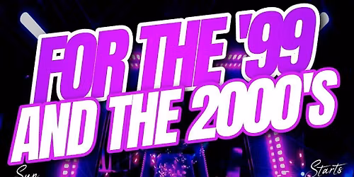 From the \u201899 to the 2000\u2019s R&B\/Hip Hop Party