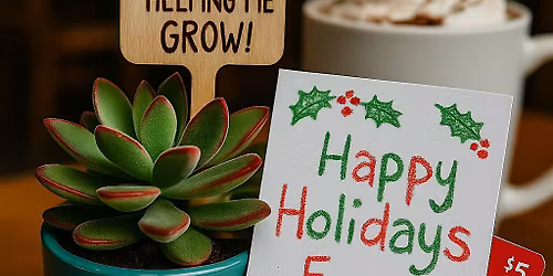 Kids\u2019 Cocoa & Create: Living Gifts for Teachers & Heroes