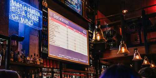 Stocks on the Rocks at Manahatta Nottingham - The most thrilling happy hour 