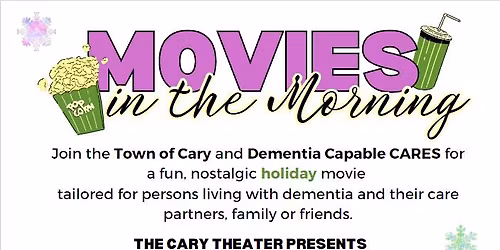 Movies in the Morning - "A Christmas Story" - A Dementia Friendly Screening