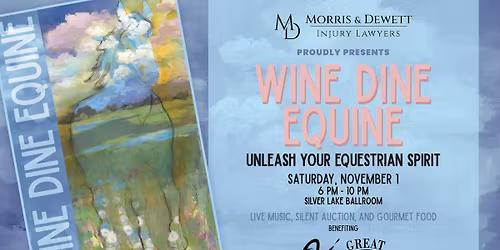 Wine Dine Equine: Unleash Your Equestrian Spirit