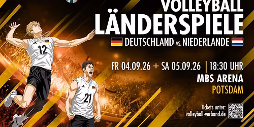 Volleyball L\u00e4nderspiele: Deutschland vs. Niederlande